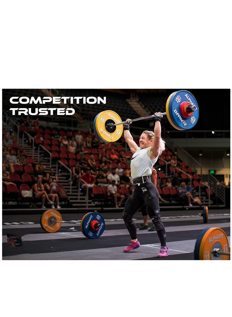 KASTWAVE حزام رفع الأثقال ذاتي القفل، حزام رفع الأثقال الفاخر للياقة البدنية الوظيفية الجادة، ورفع الأثقال، ودعم رفع الأثقال للرياضيين الأوليمبيين للرجال والنساء (كبير) - Image 5