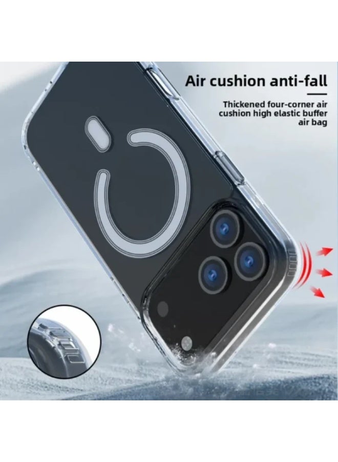 كفر شفاف لهاتف Phone 17 Pro مغناطيسي - Image 2