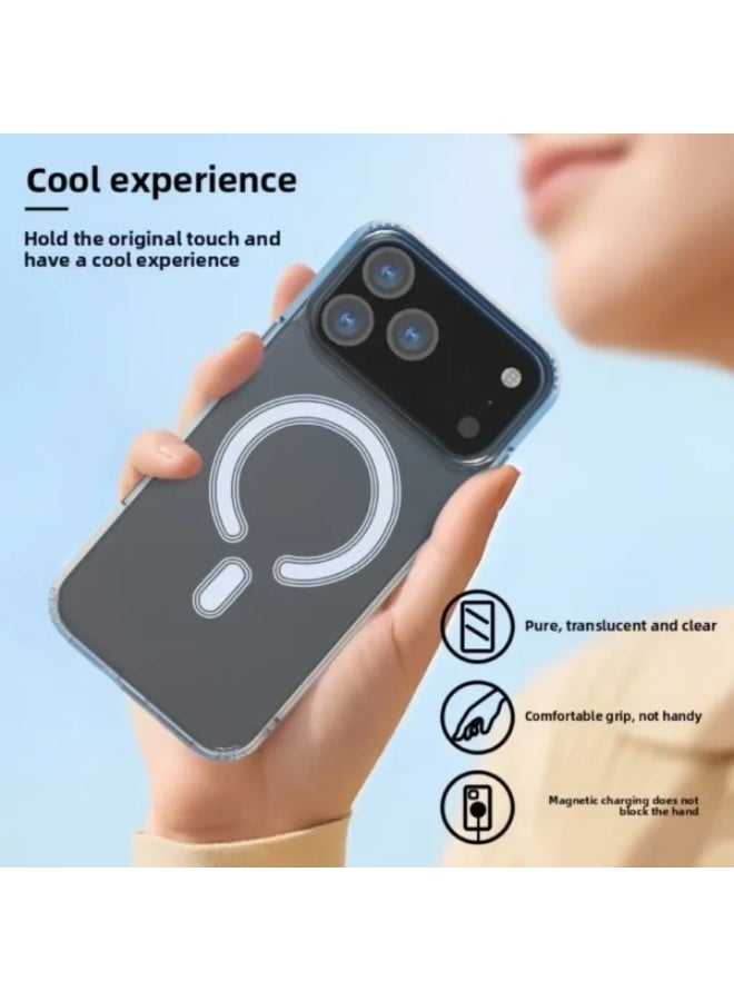 كفر شفاف لهاتف Phone 17 Pro مغناطيسي - Image 3