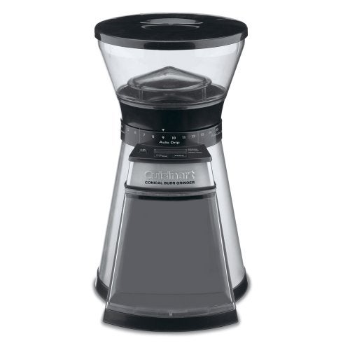 Cuisinart Programmable Conical Burr Mill, Stainless Steel, COMPACT - Image 2