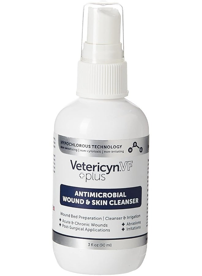 Vetericyn Vetericyn VF Plus Antimicrobial Wound and Skin Cleanser 3oz  - Image 1