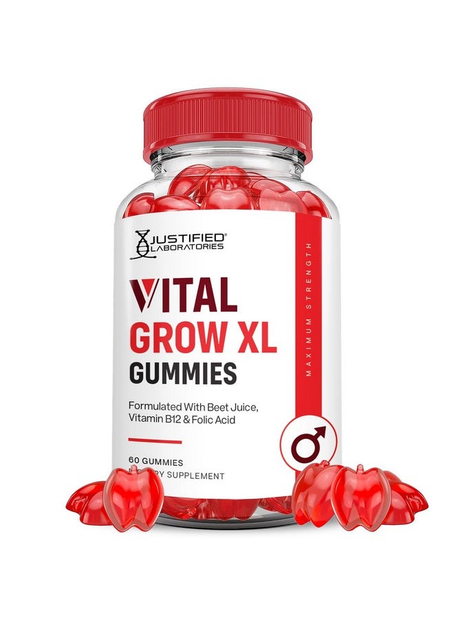 Vital Grow XL Performance Gummies 1000MG Advanced Formula Formulated with ACV Pomegranate Beet Juice Powder B12 Vegan Non GMO 60 Gummys - pzsku/Z84FF9E9DC303956EB944Z/45/_/1735907953/88da33b1-628a-4aa4-bac6-017fb9ab6390