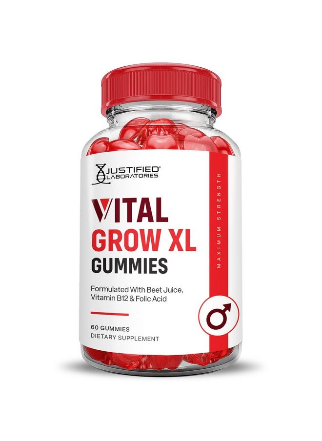 Vital Grow XL Performance Gummies 1000MG Advanced Formula Formulated with ACV Pomegranate Beet Juice Powder B12 Vegan Non GMO 60 Gummys - pzsku/Z84FF9E9DC303956EB944Z/45/_/1735907972/27c56030-5860-4ad3-9b5d-9ec8070fc338