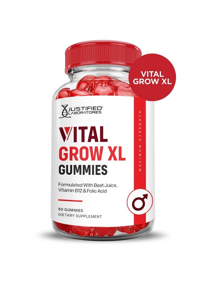 Vital Grow XL Performance Gummies 1000MG Advanced Formula Formulated with ACV Pomegranate Beet Juice Powder B12 Vegan Non GMO 60 Gummys - pzsku/Z84FF9E9DC303956EB944Z/45/_/1735907982/a7cd7323-71fd-42af-ac80-d3d6e9ad3d3e