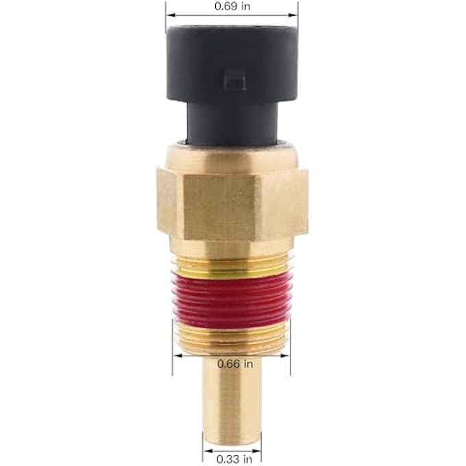 YIXIN Coolant Temperature Sendor Sender 805218T R020019 3850397 942402 Fit For Mercury Mercruiser Volvo Sierra - Image 2