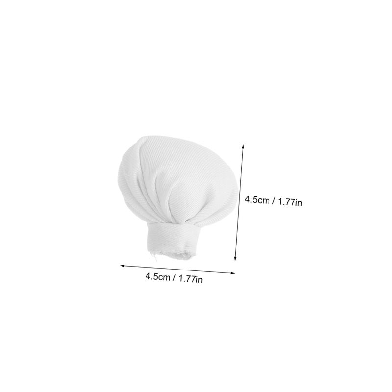10Pcs Miniature Doll Hats For DIY Crafts Mini Caps Dollhouse Decorations Assorted Colors - Image 3