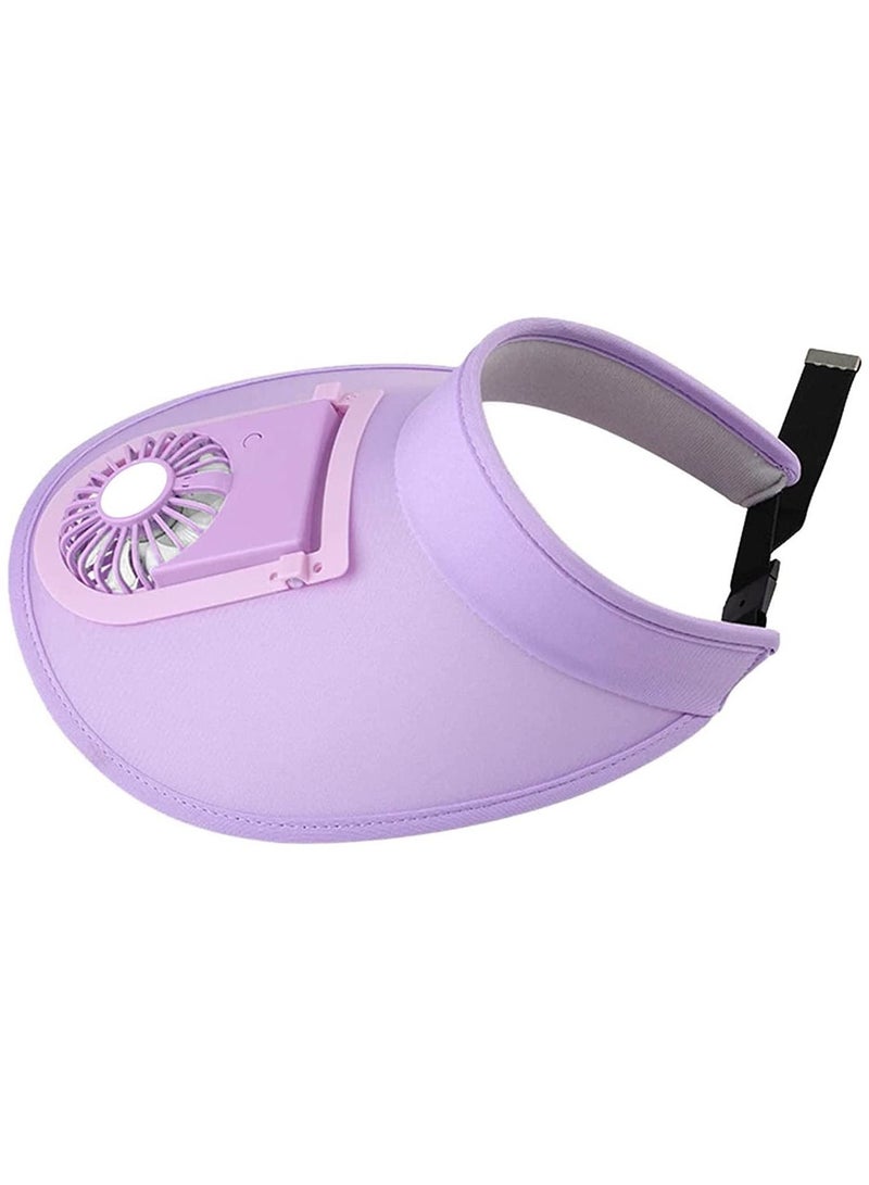 DubaiGallery Outdoor Fan Cooling Peaked Cap Usb Breathable Shade Sunscreen Women Men Hat Beach Visor Hat Required Security Summer Sports Cap - Image 3