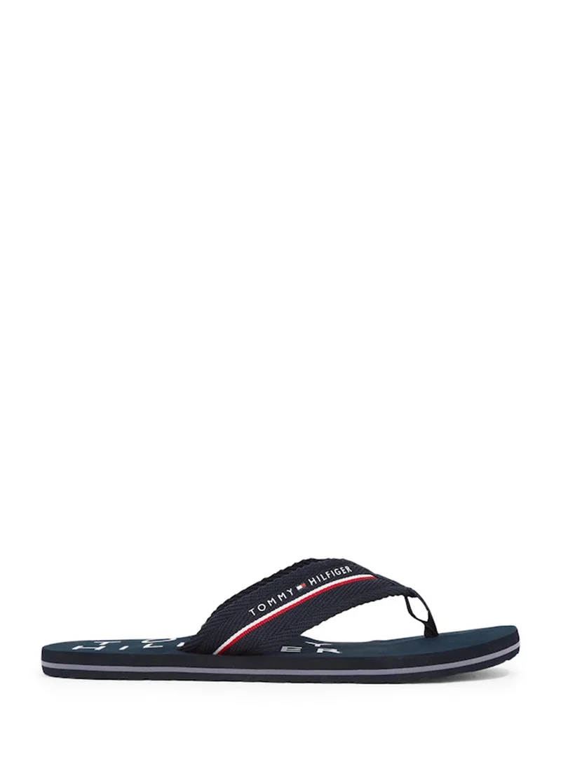 TOMMY HILFIGER Monogram Thongs Beach Flip Flops