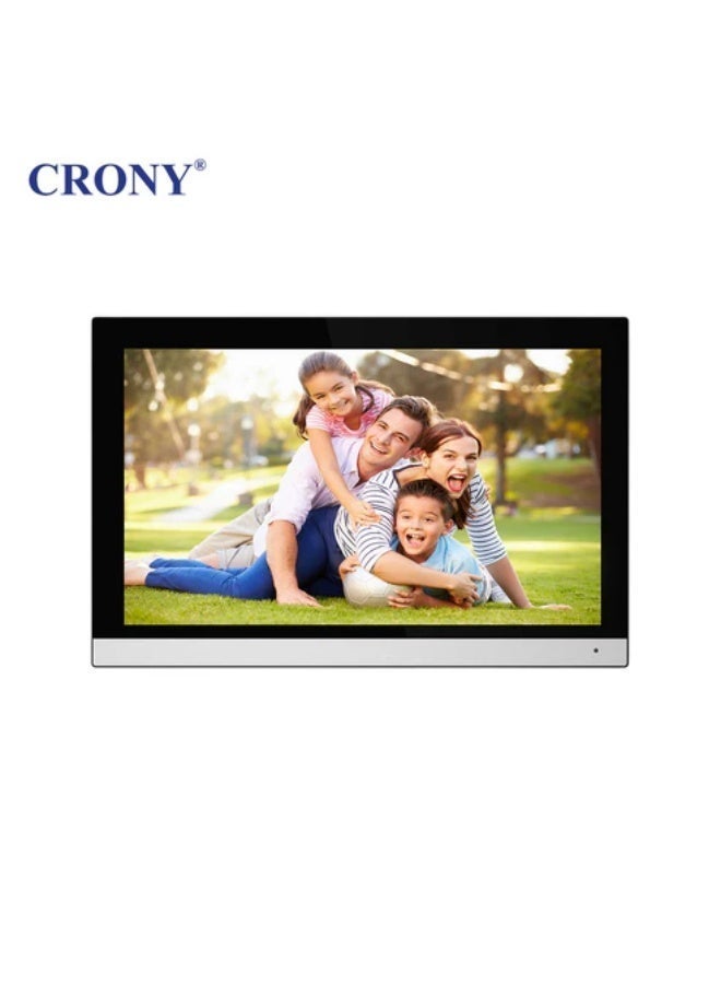 CRONY TUYATY102THTD2X1 10-Inch Video Doorbell System - AHD Wired Intercom with Touch Screen, 1080P Camera, Smart App Control, Night Vision & Multi-Monitor Support - Image 3