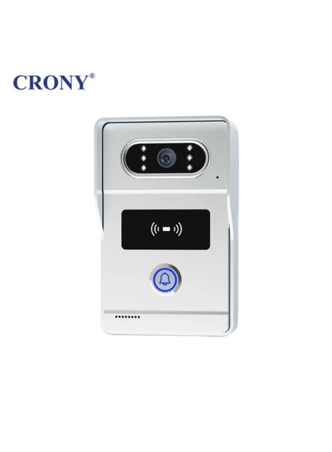 CRONY TUYATY102THTD2X1 10-Inch Video Doorbell System - AHD Wired Intercom with Touch Screen, 1080P Camera, Smart App Control, Night Vision & Multi-Monitor Support - Image 2