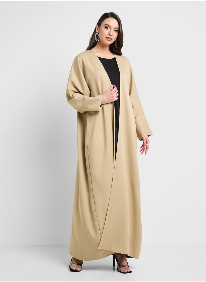 hayas closet Open Front Knitted Abaya  - Image 5