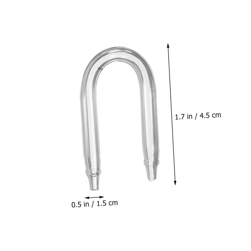 U Shaped Glass Aquarium CO2 Diffuser For Plants Fish Tank Tubing Regulator - Image 3