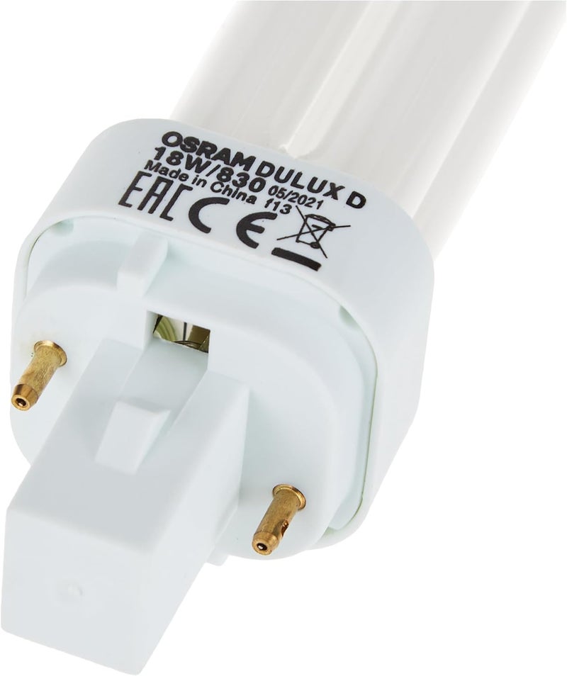 OSRAM Osram Compact Fluorescent Lamp 18W 2 Pin Warm White