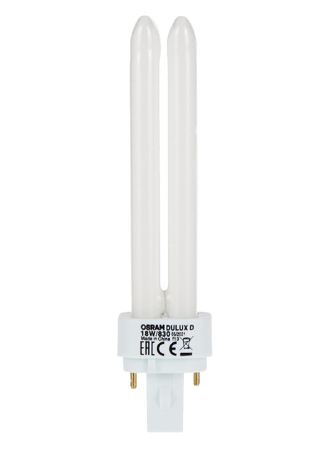 Osram Osram Compact Fluorescent Lamp 18 W 2 Pin Warm White  - Image 2