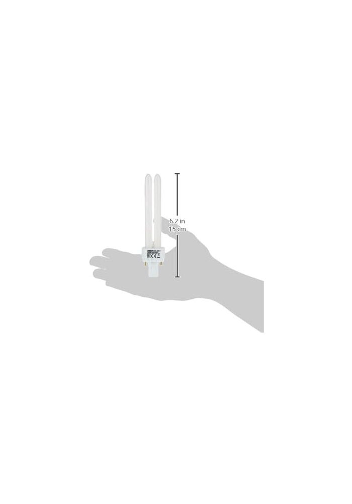 OSRAM مصباح فلوريسنت مدمج أوسرام 18 واط 2 دبوس أبيض دافئ - Image 3
