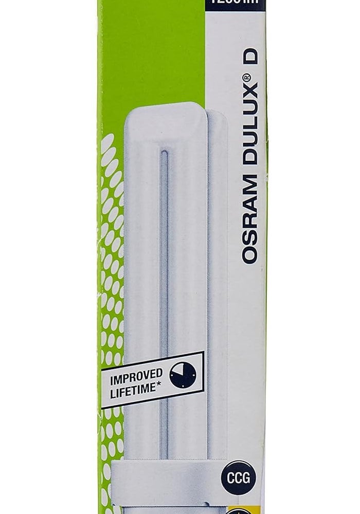 OSRAM مصباح فلوريسنت مدمج أوسرام 18 واط 2 دبوس أبيض دافئ - Image 2