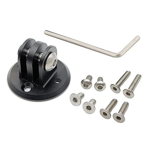 Cestbon Mount Combo Adapter for Garmin Edge Compatible with Camera or Headlight, Quick Release Out-Front Mount Extended Universal Adapter - Image 1