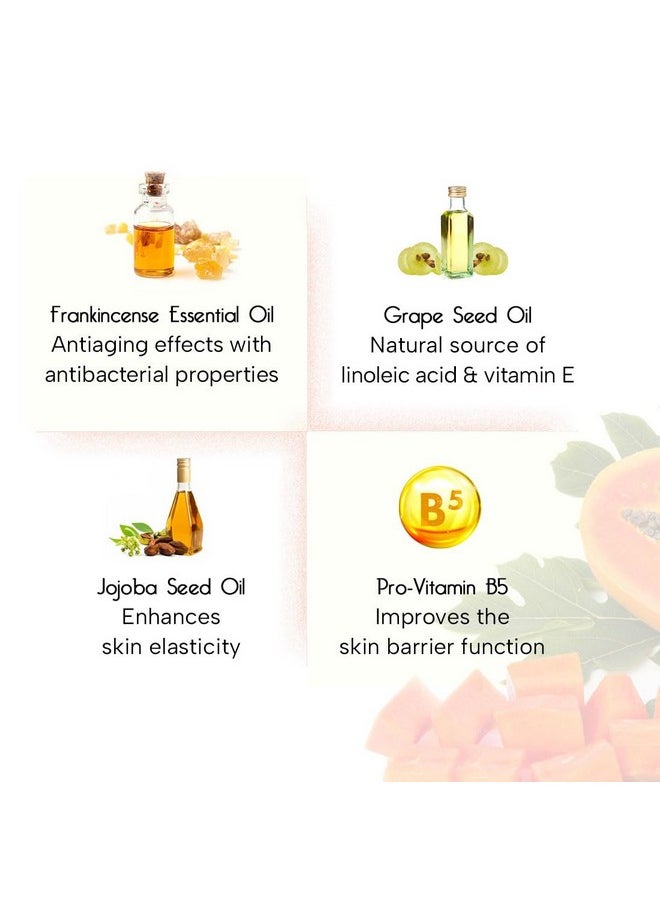 Keya Seth Aromatherapy Keya Seth Aromatherapy Papaya Cream, Papaya Extract & Vit B5 Enriched, Brightening, Glowing & Anti Blemish - Removes Pigmentation & Dark Spots, Nourishes & Hydrating Cream For Men/Women (50Ml)  - Image 4