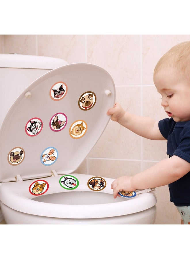 تشينكو أهداف تدريب على استخدام المرحاض للأولاد من تشينكو، 120 قطعة، تساعد على تدريب الأطفال الصغار على استخدام المرحاض (نمط الكلاب) - Image 4