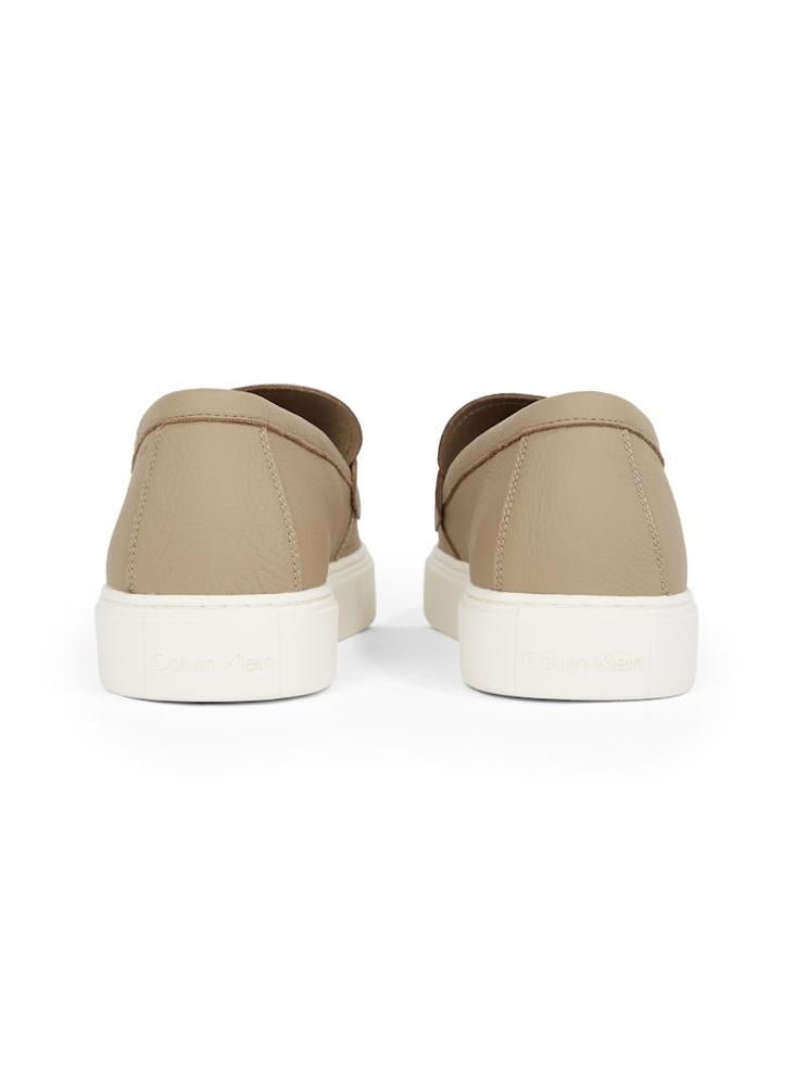 CALVIN KLEIN LEATHER UNLINED MOCCASIN  - Image 3