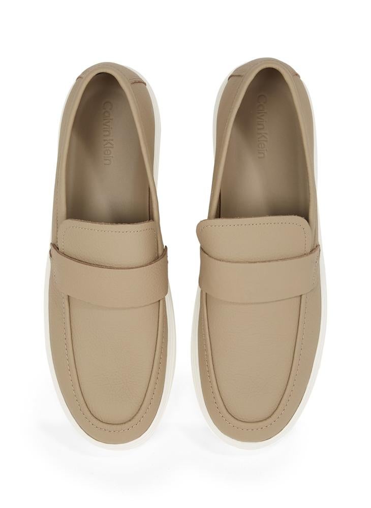 CALVIN KLEIN LEATHER UNLINED MOCCASIN  - Image 5