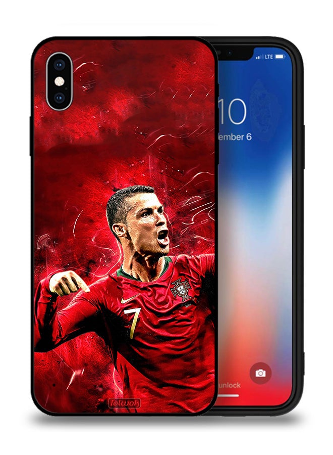 Tolwak Apple iPhone XS Max Protective Case Cristiano Ronaldo  - Image 1