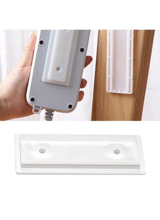 Thoraya Power Strip Holder Wall Mount Punch Free Adhesive Power Strip Fixator for Home Bedside  - Image 5