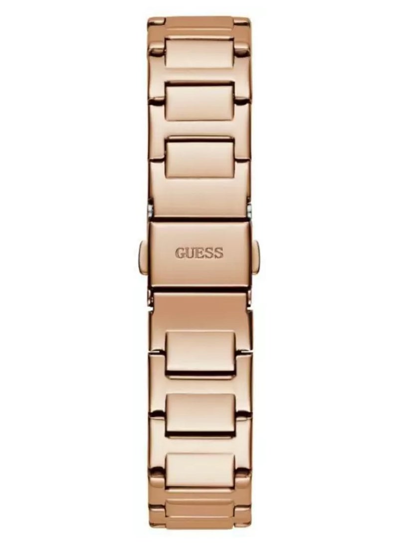 GUESS Women's Rose Bud Trend Rose Gold Tone Colour Watch GW0544L4 - 32mm - Image 3