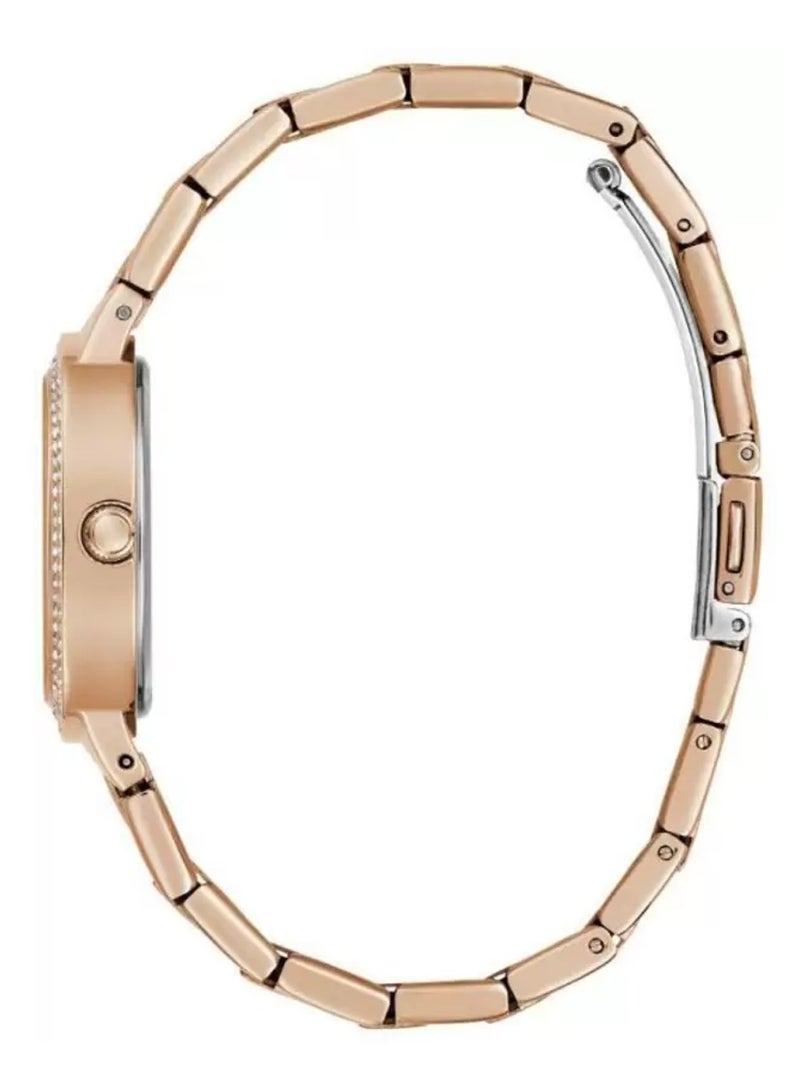 GUESS Women's Rose Bud Trend Rose Gold Tone Colour Watch GW0544L4 - 32mm - Image 2