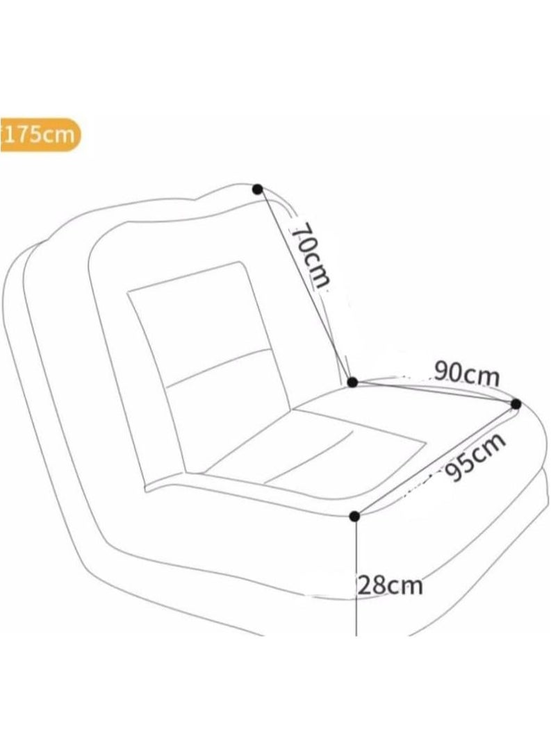 Generic - Large Human Dog Bed Bean Bag Bed for Humans Giant Beanbag Dog Bed with Blanket for People - Image 1
