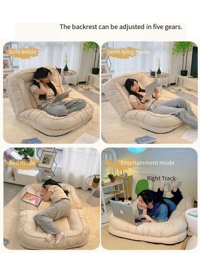 Generic - Large Human Dog Bed Bean Bag Bed for Humans Giant Beanbag Dog Bed with Blanket for People - Image 1