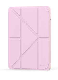 Terra iPad Terra Leather Cover 10.2/10.5 2021/2020/2019/2017 with Smart Pen Holder Slim Smart Cover with Stand 2 in 1 Pink  - Image 1