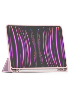 Terra iPad Terra Leather Cover 10.2/10.5 2021/2020/2019/2017 with Smart Pen Holder Slim Smart Cover with Stand 2 in 1 Pink  - Image 2