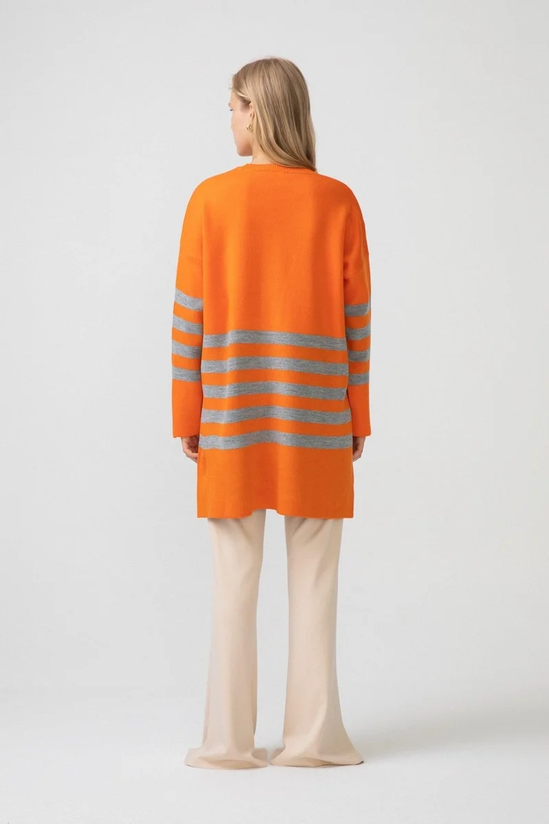 توتش برايف Touche Striped Knitwear Tunic