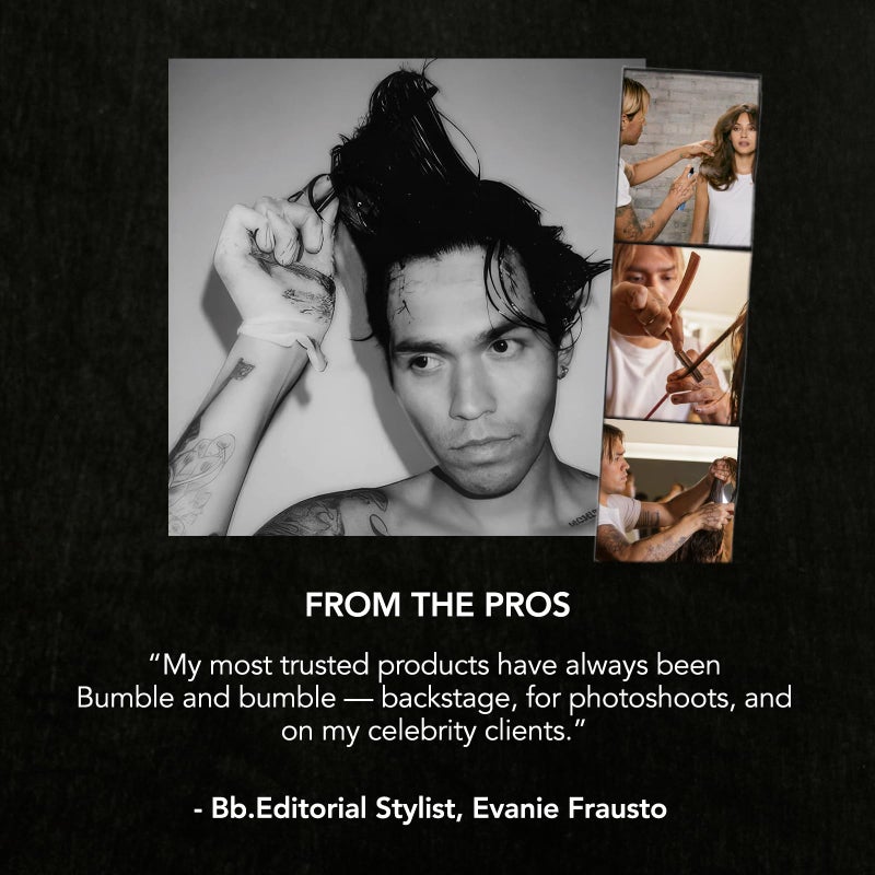 Bumble and bumble. Liter Pump, White with flag, 1 Count - Image 2