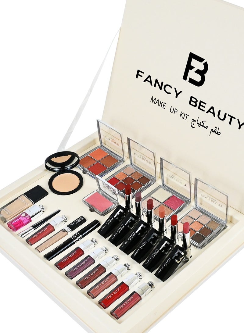 Fancy Beauty 24-piece luxury makeup box - Image 2