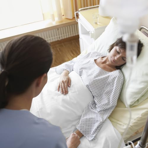 Avalonbedding Avalon Bedding Hospital Blankets Twin Size 100% Cotton Thermal Blanket Hospital Style Blanket - Lightweight Hospital Blanket - Hospital Blankets - General Hospital Blanket Twin 90x70 Inches (White) - Image 3