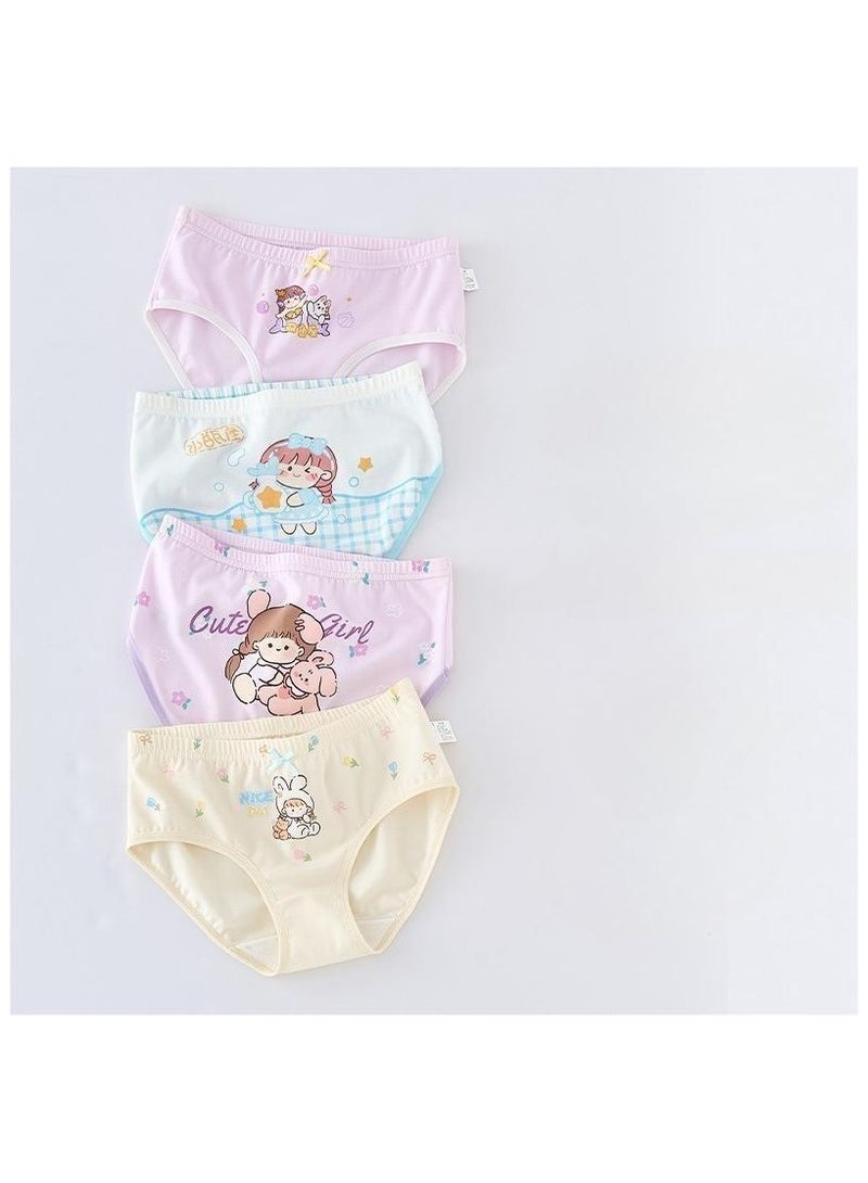 Little Girl Cute Style Triangle Pants Suitable For Ages 3-10 - Image 1