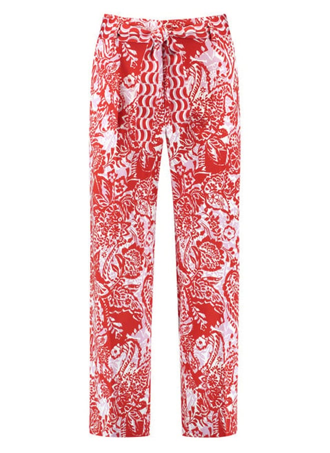 GERRY WEBER - length trousers with a tie around belt - Image 1