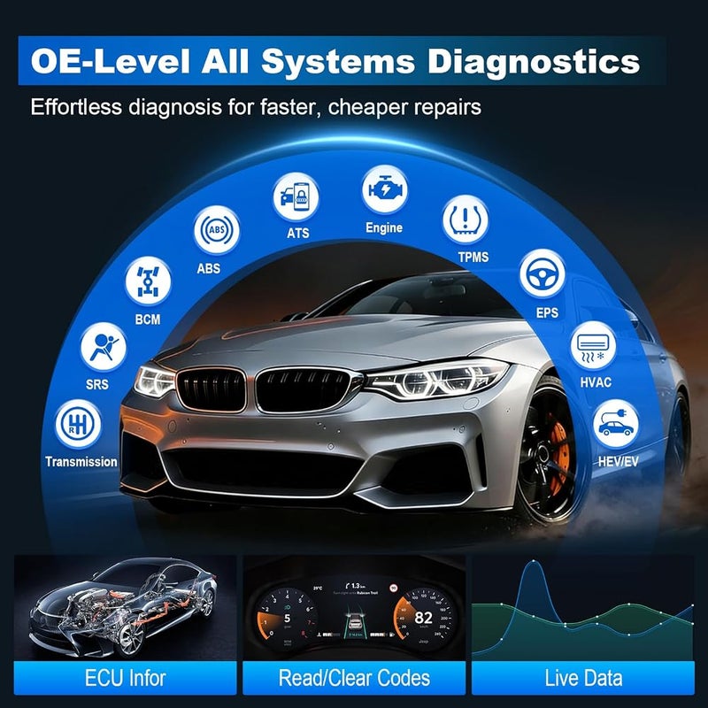توب دون أداة تشخيص OBD2 TOPDON ArtiDiag600 Pro: أداة سيارات شام - Image 3