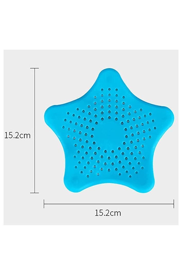 NIBEMINENT Filter Pad, Cup 4pc Ilica Gel to Clean The Prevent Water Pipe from Clogging for Kitchen Drains Food Residue and Hair (White, Pink, Green) - Image 4