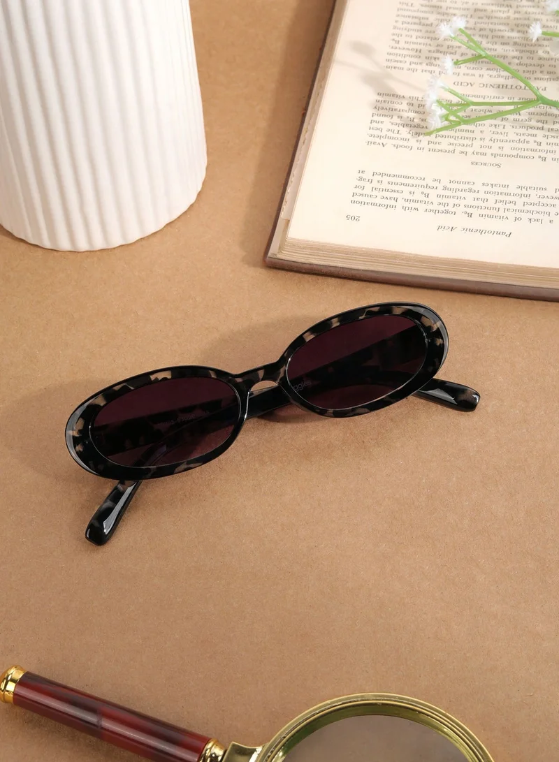 Woggles Unisex Oval Sunglasses| 100% UV Protection| Men &amp; Women