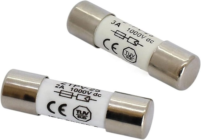 30A 20 Pack 1000V DC PV Solar Fuse 10x38mm 2A to 32A for System Protection - Image 5