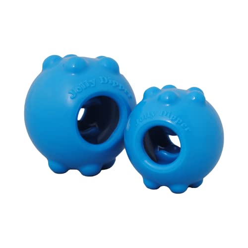 Jolly Pets Jolly Dipper Treat Dispensing Dog Toy 3 SmallMedium Dogs Blue - Image 3
