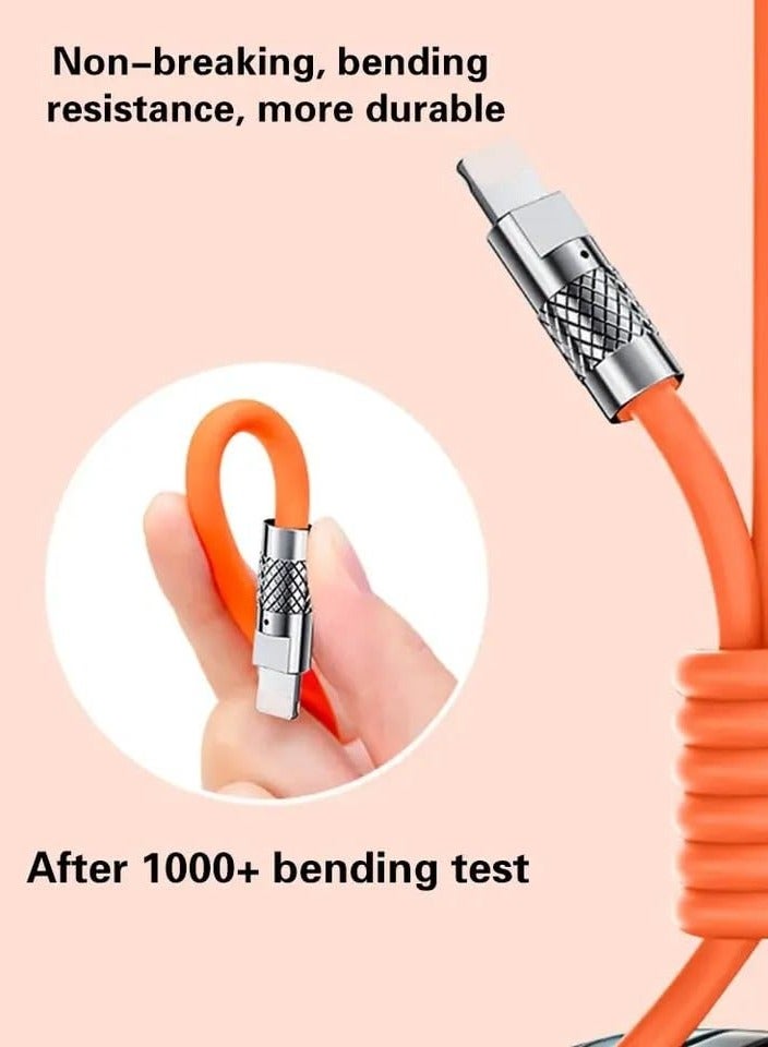 3 in 1 Fast USB Charging Cable Universal Multi Function Cell Phone Charger Cord - Image 4