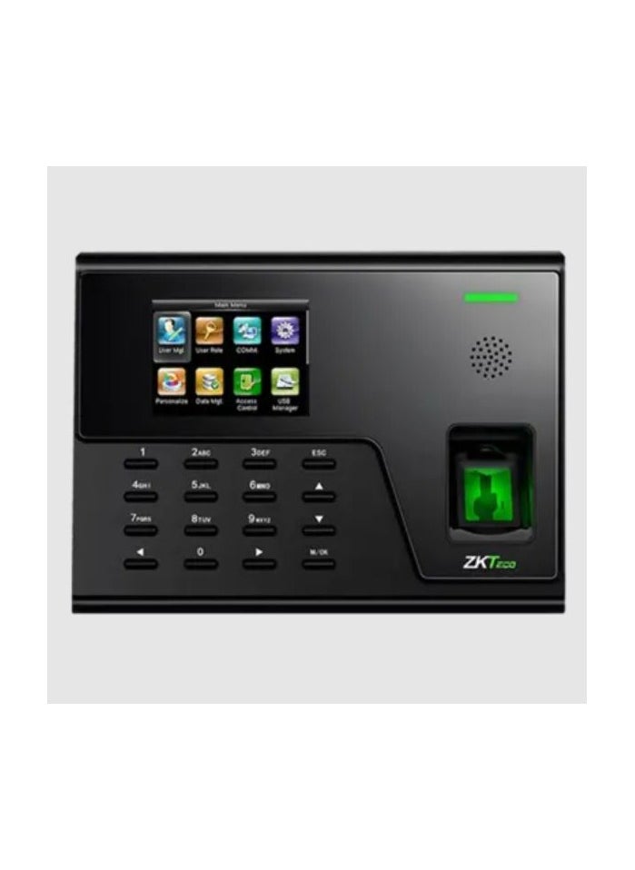 ZKTeco - ZKTeco UA760 Biometric Time Attendance Machine | 2.8” Display | Fingerprint, WiFi, Ethernet, USB | 3000 Users | 50000 Logs | Built-in Battery | ZK-UA760 - Image 1