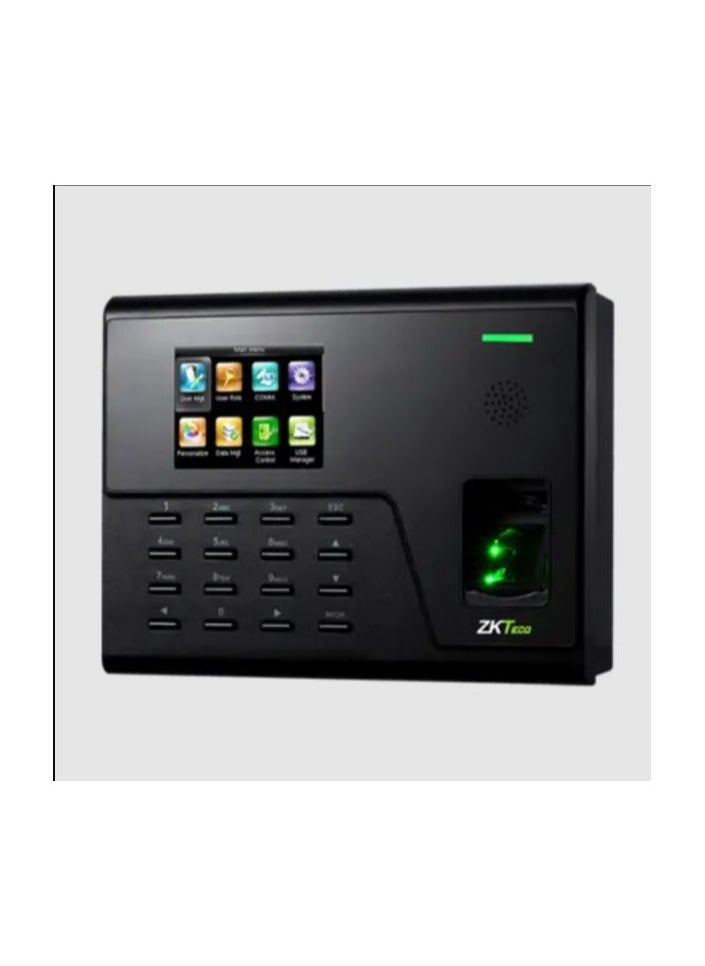ZKTeco - ZKTeco UA760 Biometric Time Attendance Machine | 2.8” Display | Fingerprint, WiFi, Ethernet, USB | 3000 Users | 50000 Logs | Built-in Battery | ZK-UA760 - Image 1