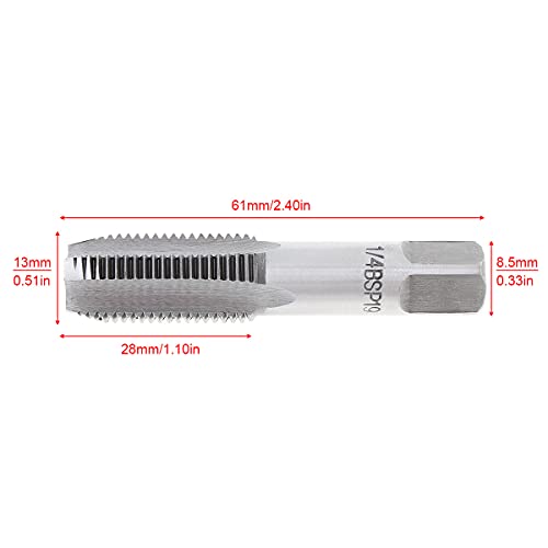 OriGlam 1/4" BSP Pipe Tap, Thread Forming Taps, G1/4 Pipe taps Threading Taps for Clean & Re-thread Damaged/Jam Pipe Threads - Image 5