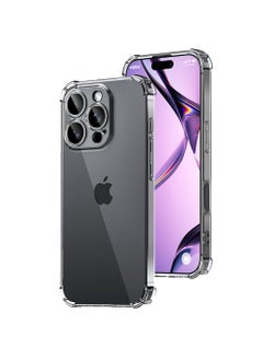 STAUD iPhone 16 Pro Max Case,Crystal Clear Case Cover Designed for iPhone 16 Pro Max TPU Back Cover with 4 Corners Shockproof Protection and Camera Protection Anti-Fall Clear Case  - Image 1
