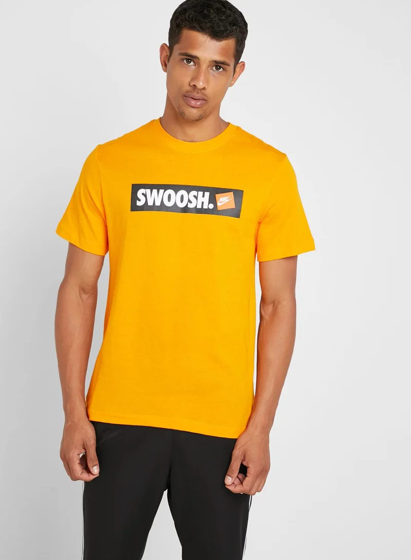 Nike Swoosh Bumper Sticker T-Shirt